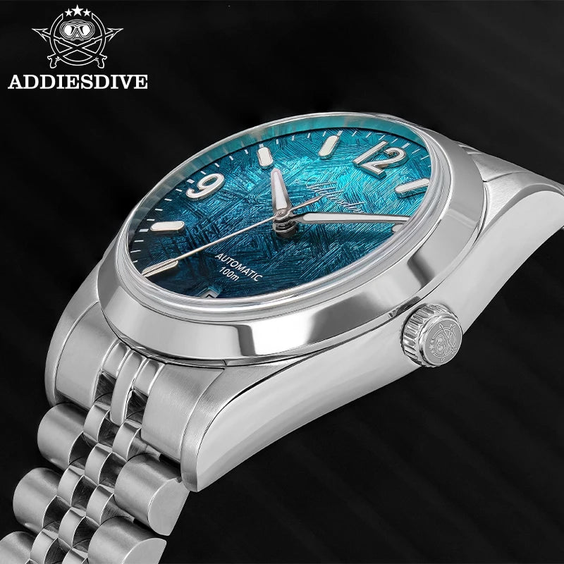 Herren-Automatikuhr mit Jubilee-Armband und Saphirglas