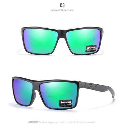 Sonnenbrille Rechteck polarisiert UV400 Beschichtung Herren