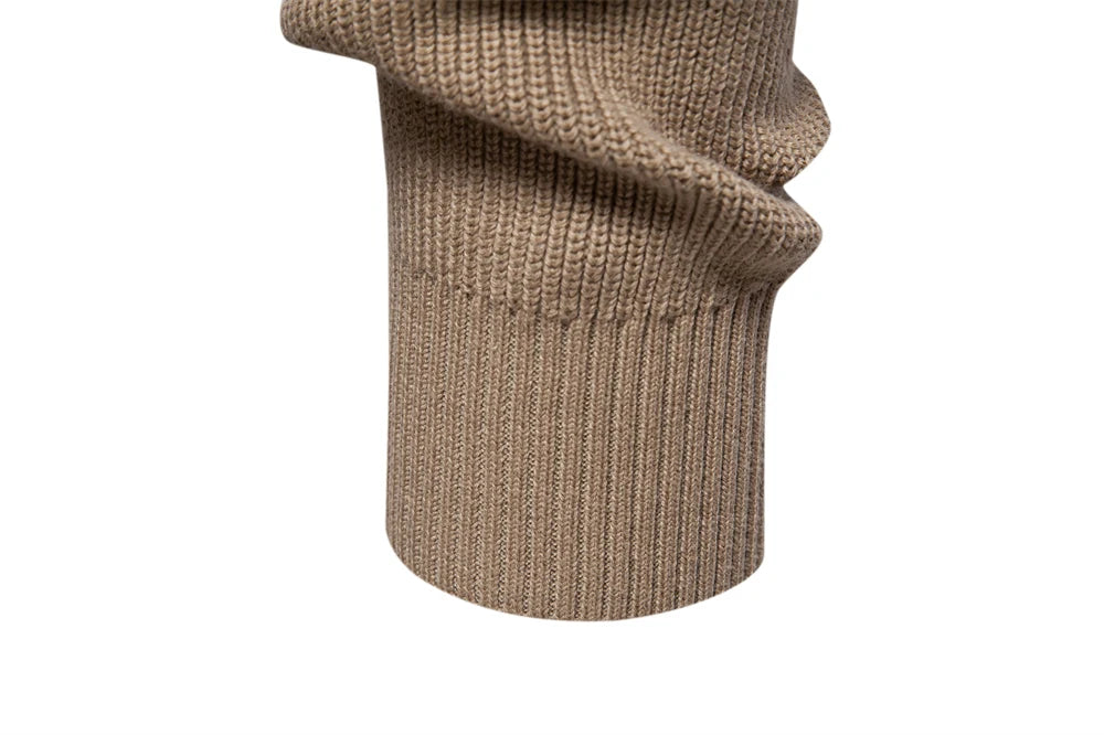 Herren Pullover im lässigen Stil mit Rollkragen für Herbst und Winter
