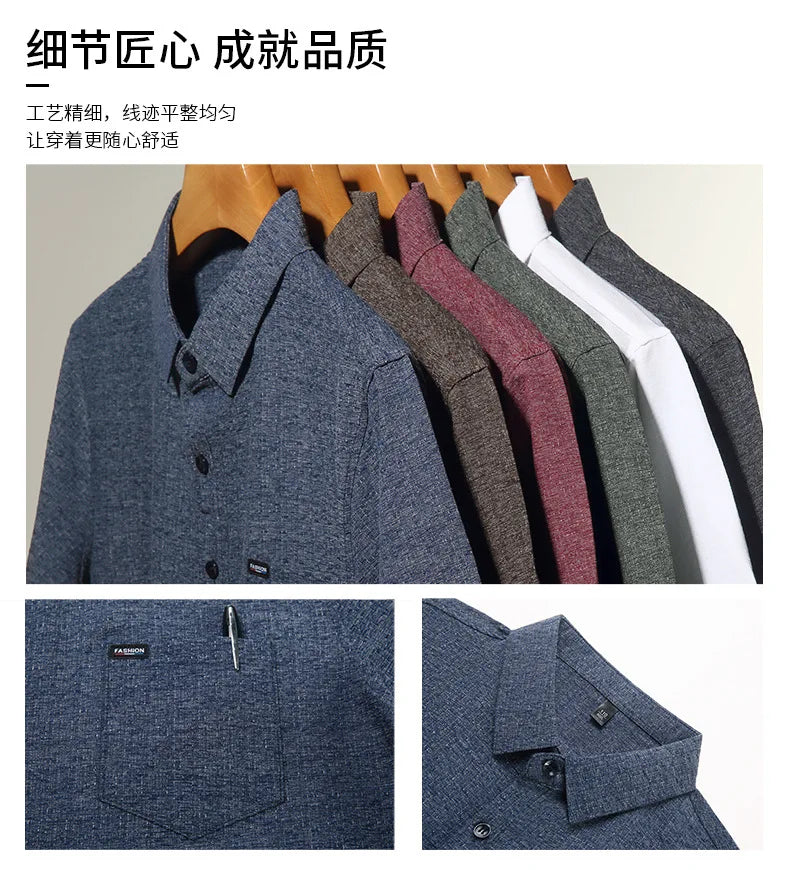Sommerliches Herren-Kurzarmshirt in Unifarbe – modisches, lässiges Cardigan-Hemd für Jugendliche