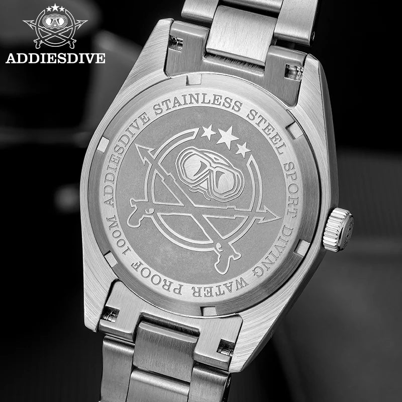 Herren-Quarzuhr 36 mm mit Saphirglas und BGW9-Leuchtmasse