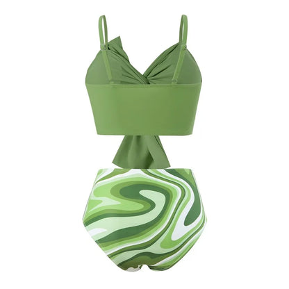 Dreiteiliges Damen-Bikini-Set im brasilianischen Stil – ideal für Strand und Pool