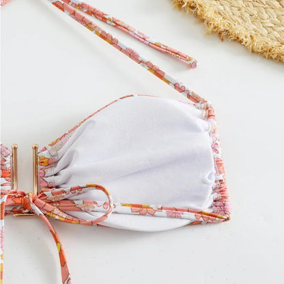 Sexy Push-Up-Bikini-Set für Damen – Brasilianischer Stil für Strand und Pool