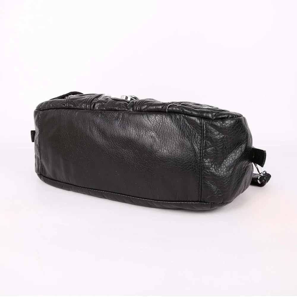 Damen-Handtasche Leopard-Print Großes Fassungsvermögen Schultertasche Top-Handle Vielseitiger Alltagsbegleiter