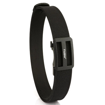Herren-Taktischer Outdoor-Gürtel aus Nylon mit automatischer Metallschnalle und verstellbarer Länge