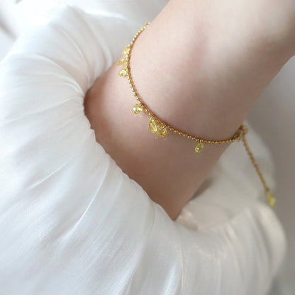 Damen-Armband Quaste mit Zirkonia