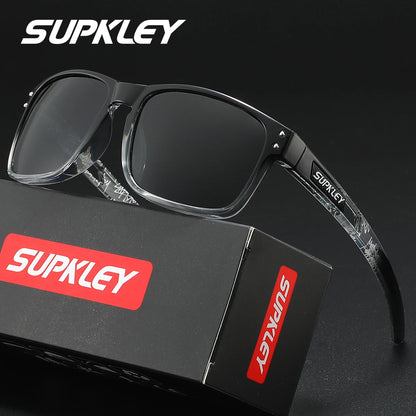 Sonnenbrille Sport quadratisch UV400 polarisiert winddicht Herren