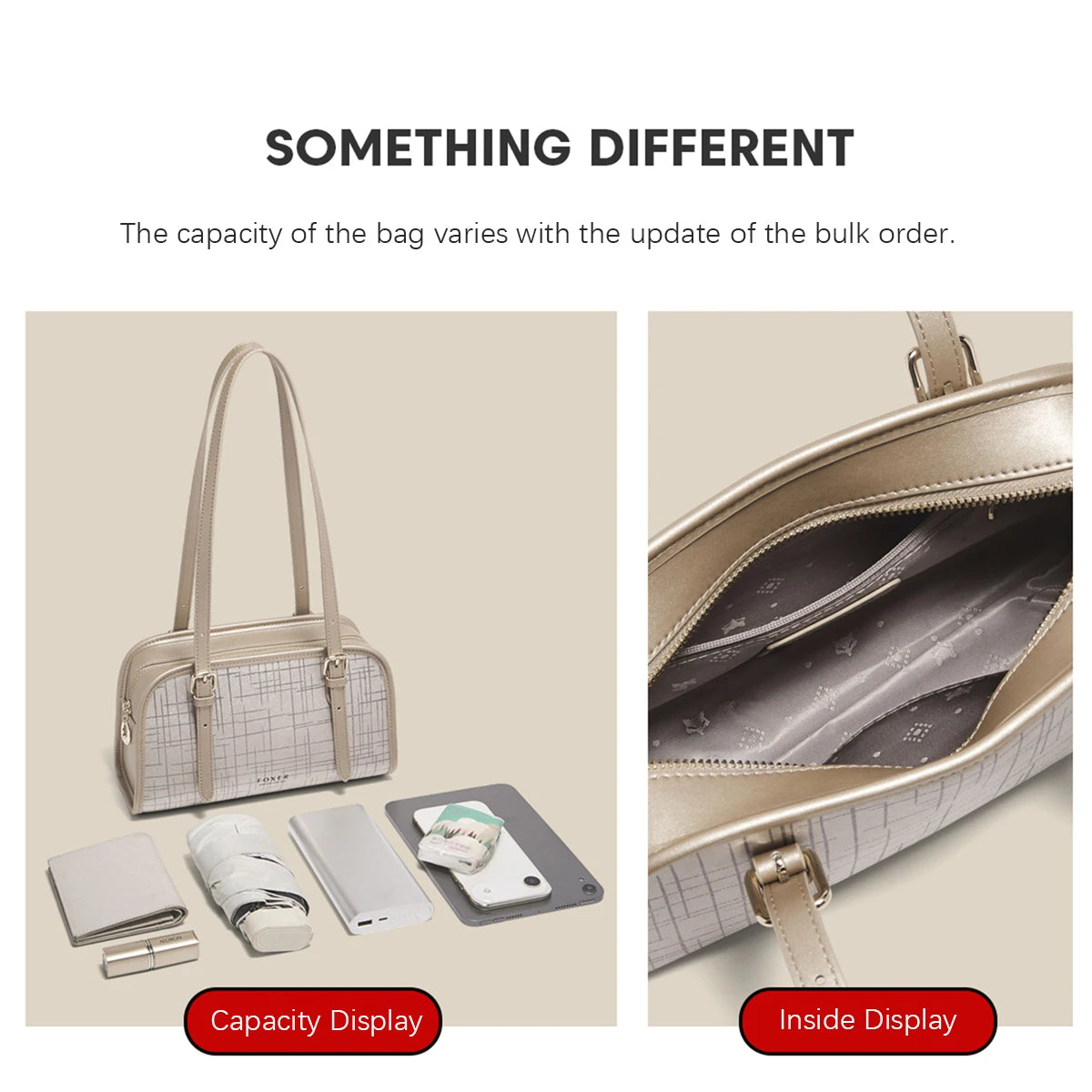 Schultertasche Aus Spaltleder Im Neuen Design Luxuriöse Satchel