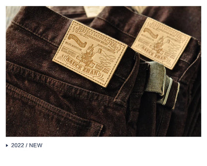 Herren Jeans aus Selvedge-Denim im Vintage-Stil mit Tapered Fit