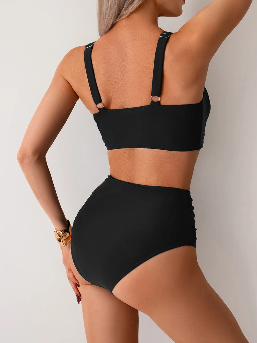 Sexy Bikini-Set für Damen mit Push-up-Effekt – Perfekt für Strand und Pool