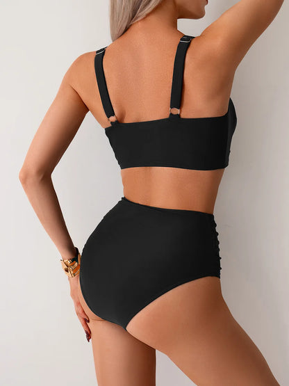 Sexy Bikini-Set für Damen mit Push-up-Effekt – Perfekt für Strand und Pool