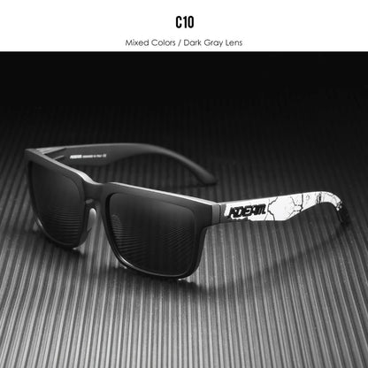 Sonnenbrille übergroß quadratisch polarisiert 64mm Angeln Herren