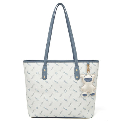 Damen-Handtasche aus PU-Leder mit großem Fassungsvermögen und vielseitiger Schulter- oder Crossbody-Trageweise