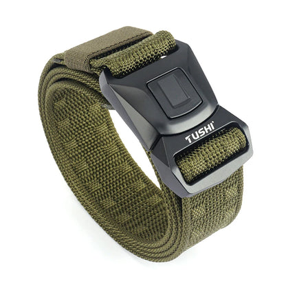 VATLY Army Tactical Gürtel Herren 1200D Nylon Anti-Rost Schnalle Outdoor