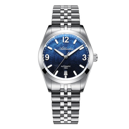 Herren-Automatikuhr mit Jubilee-Armband und Saphirglas