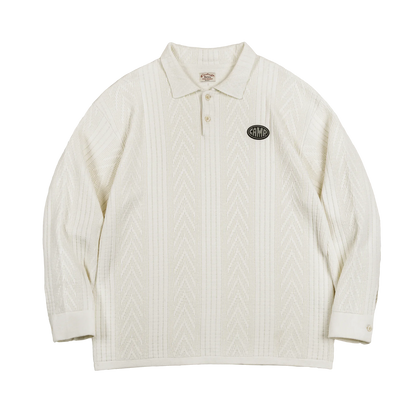 Herren Pullover aus Jacquard mit strukturierter Strickart im Vintage-Stil