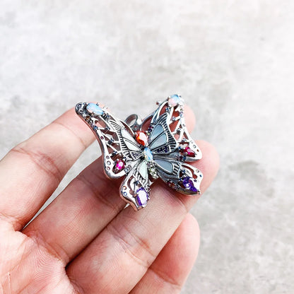 Damen-Charm-Anhänger Amulett magisch Natur Glück aus Sterlingsilber