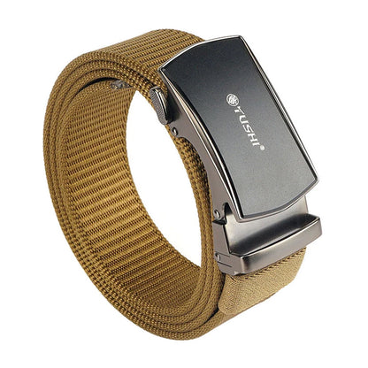 VATLY Casual Tactical Gürtel 3,4 cm 1200D Nylon Automatik-Schnalle Outdoor