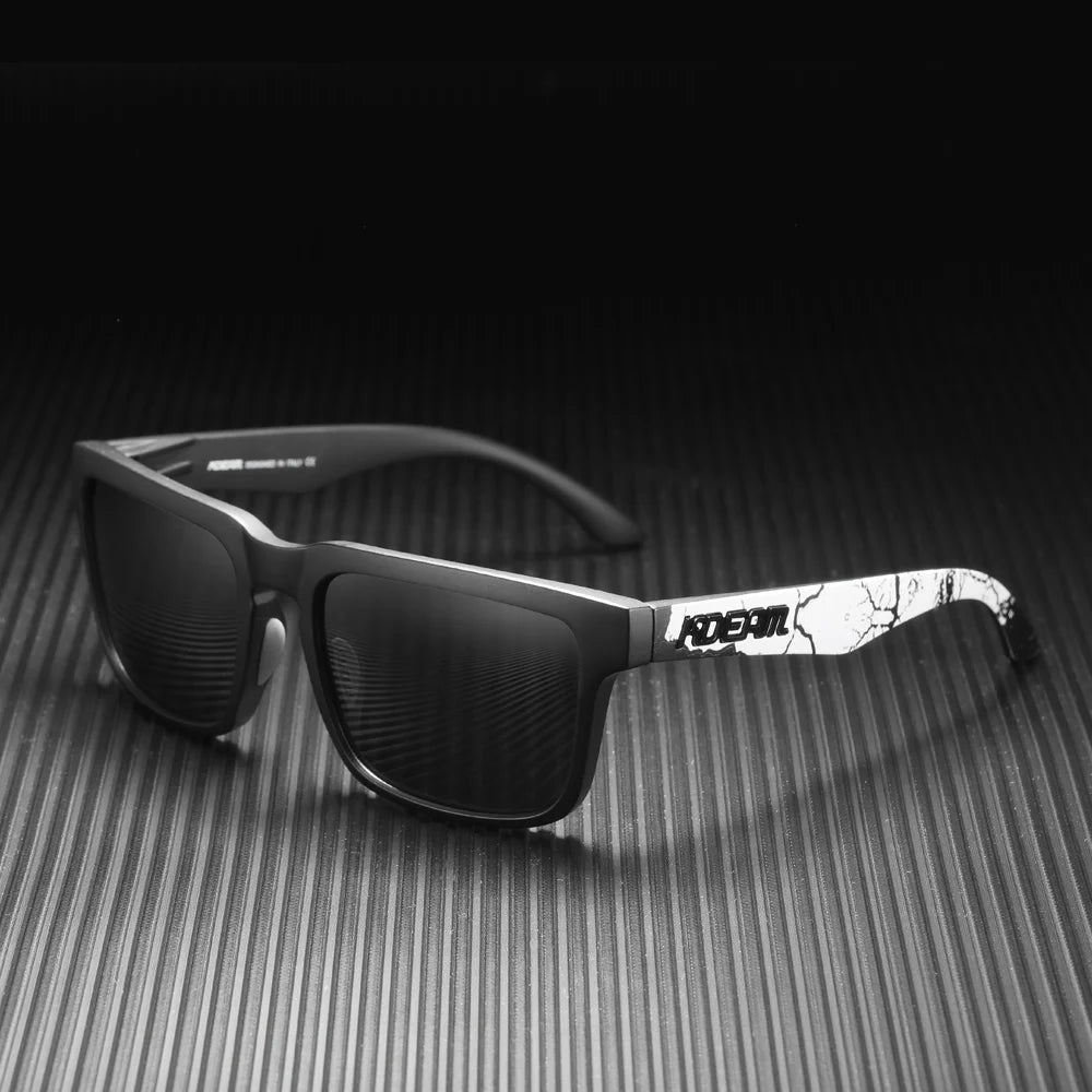 Sonnenbrille übergroß quadratisch polarisiert 64mm Angeln Herren