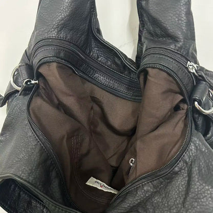Damen-Schultertasche Multifunktionale Alltagstasche Mit Top-Griff Großes Fassungsvermögen