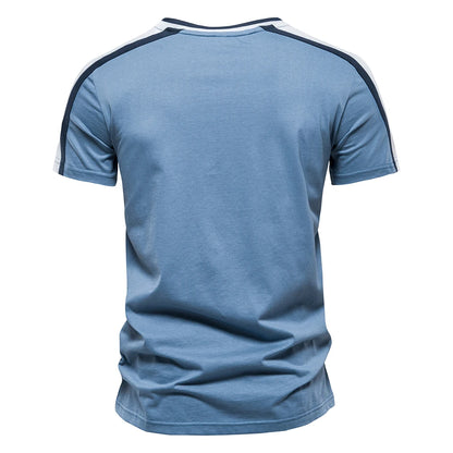 Herren T-Shirt aus Baumwolle im modischen Design für den Sommer