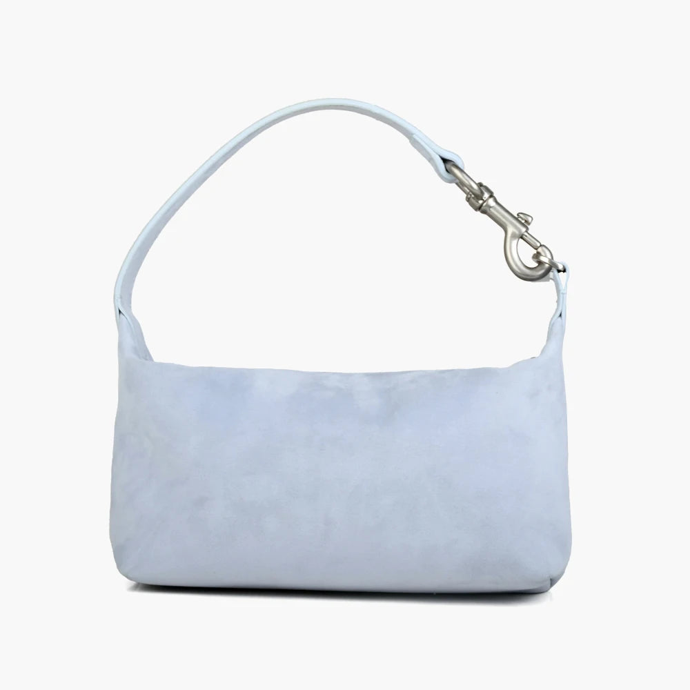 Damen Hobo-Tasche aus Wildleder | Halbmondform Crossbody