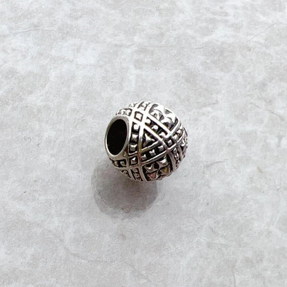 Damen-Ohrstecker Karma Perlen Punk 925 Sterlingsilber