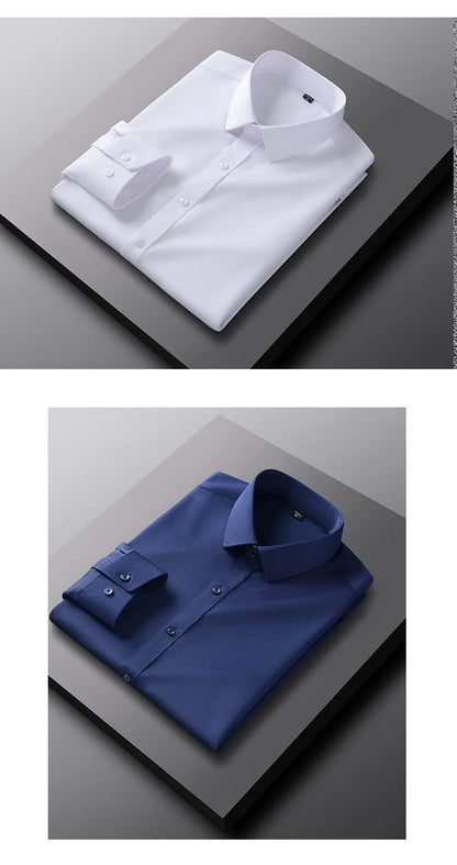 Modisches Herren-Langarmshirt mit Stehkragen und Print – lässiger Pullover für den Alltag