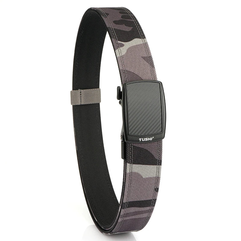 Herren-Gürtel mit Automatischer Metallschnalle aus Nylon Militärisch-Taktisch Robust