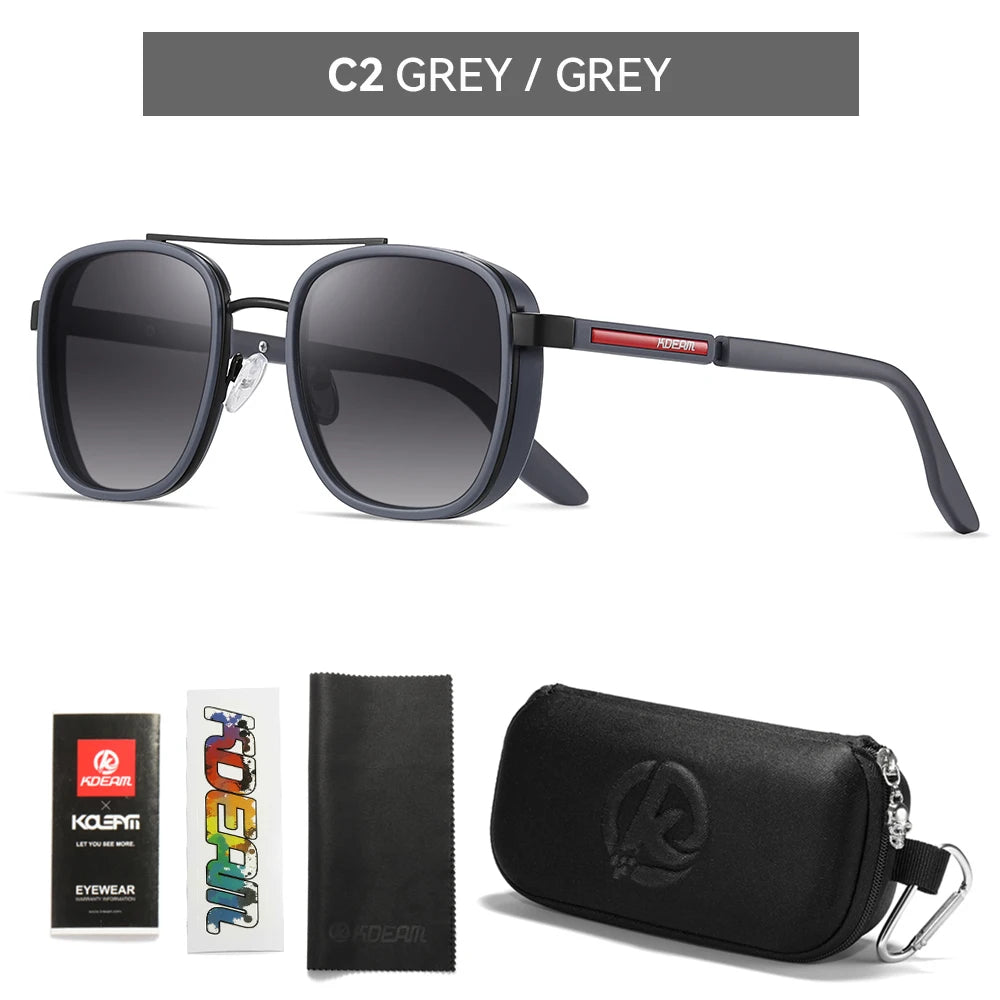 Sonnenbrille Vollrand TR90 polarisiert Angeln Fahren Herren