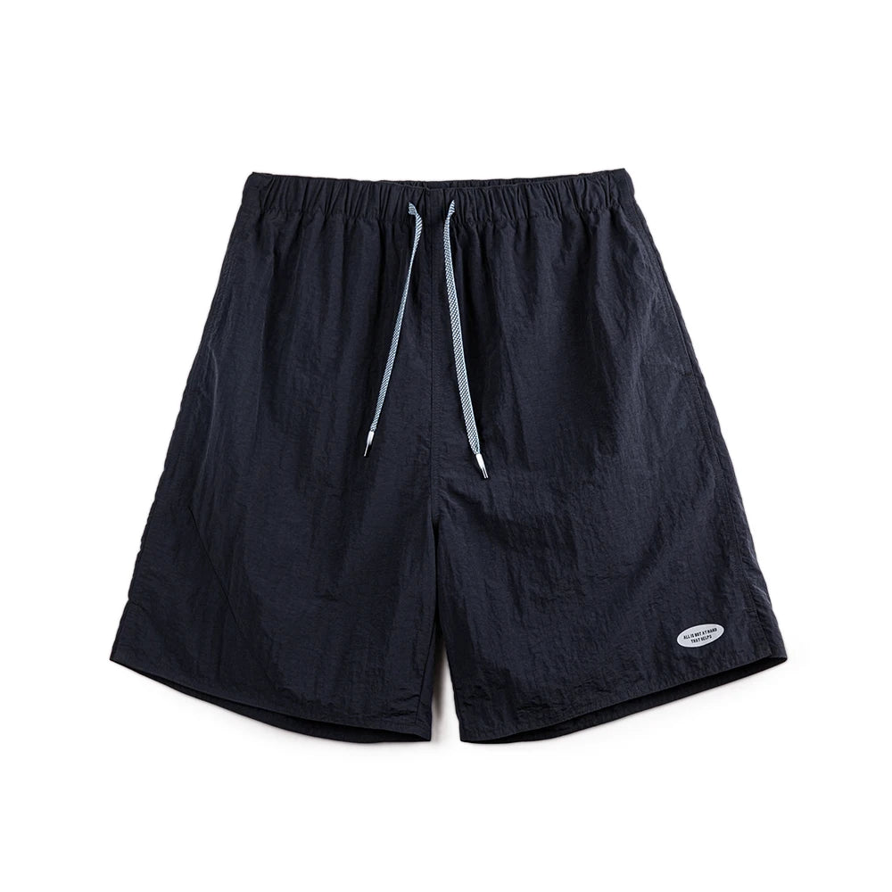 Herren Shorts im sportlichen Funktionsstil mit elastischer Taille und Taschen