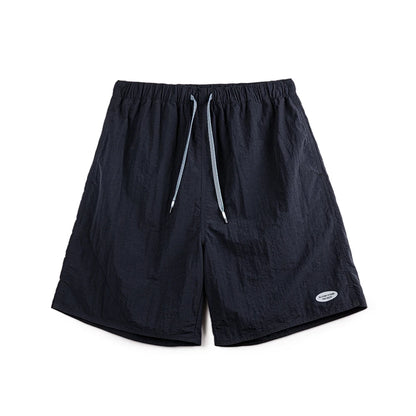 Herren Shorts im sportlichen Funktionsstil mit elastischer Taille und Taschen
