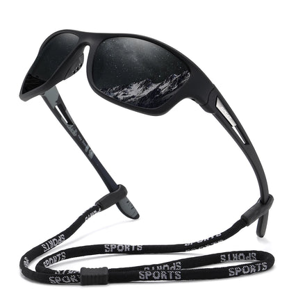 Sonnenbrille Sport polarisiert bunt UV400 Spiegel Bergsteiger Herren