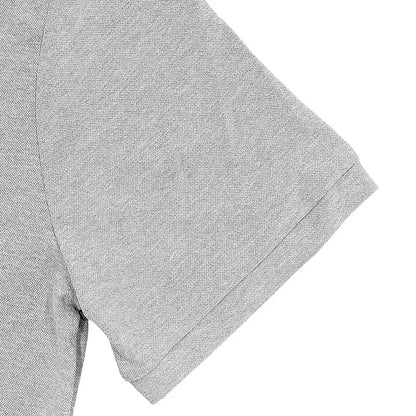 Langärmeliges Herren-Poloshirt mit Waffelstruktur und Knopfleiste – ideal für Freizeit und Urlaub