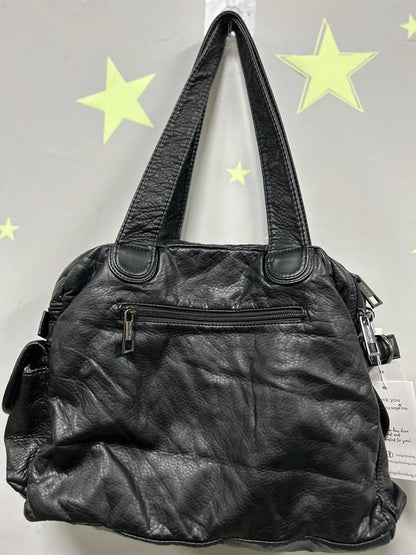 Damen-Satchel-Tasche Mit Top-Griff Und Reißverschluss Aus PU-Leder Mehrfach-Innenfächer