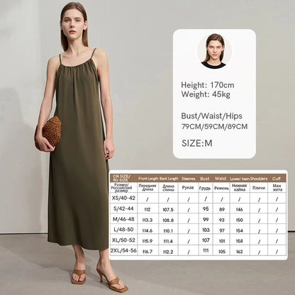 Minimalistisches Bürokleid Für Damen Ärmellos Zeitlos Elegant