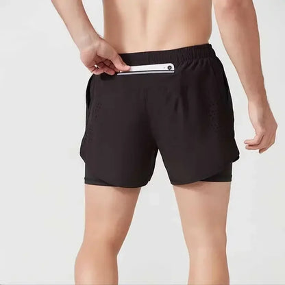 Modische Herren-Sommerhose mit Schnürung und großen Taschen – trendige Shorts in Übergröße für junge Männer