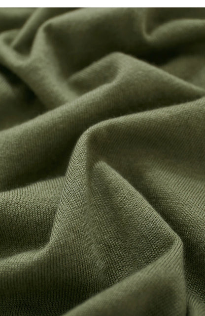 Damen-Kapuzenpullover Wolle Slim Stehkragen-Splicing Büro Herbst-Winter