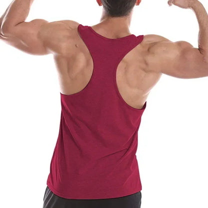 Ärmelloses Herren-Sommer-Top für Sport und Fitness mit breiten Schultern – vielseitiges Unterziehshirt