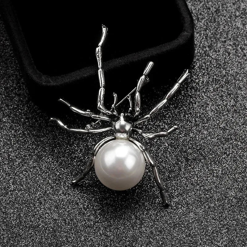 Brosche Spinne Opal Insekt Abzeichen Party Bankett Unisex