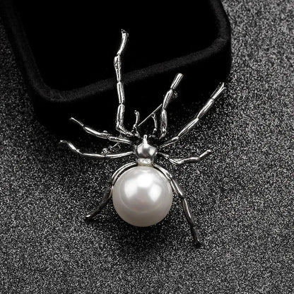 Brosche Spinne Opal Insekt Abzeichen Party Bankett Unisex