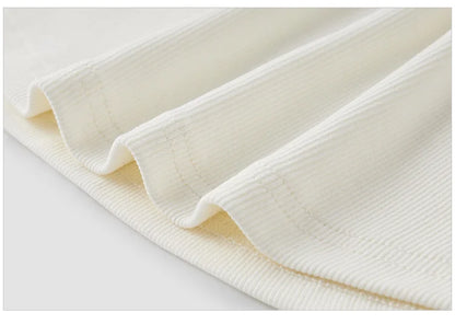 Semir Poloshirt für Damen, kurzer Stil, schmal, farbblockiert, Raglanärmel, 2024, Frühjahr, neues Oberteil mit Buchstabendruck