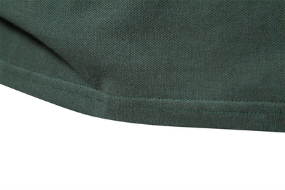 Herren Poloshirt aus 100 Prozent Baumwolle mit lässigem Stehkragen für den Sommer