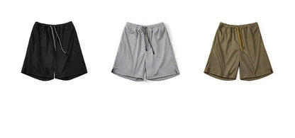 Herren Basketball Shorts aus Mesh für Sommer mit elastischem Bund und Taschen