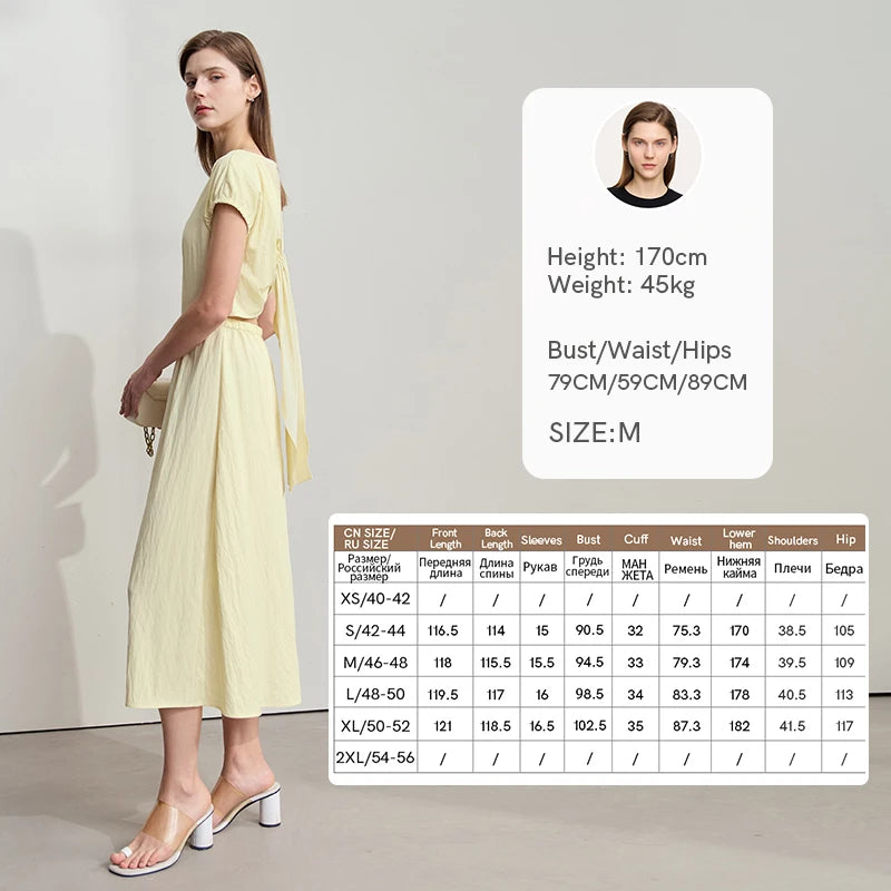 Stilvolles Damenkleid Mit Schleife Für Büro Und Reisen
