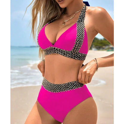 Sexy Bikini-Set für Damen mit Push-up-Effekt – ideal für Strand und Schwimmbad