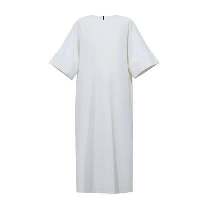 Elegantes Chinesisches Damenkleid Mit Schleife Aus Jacquard