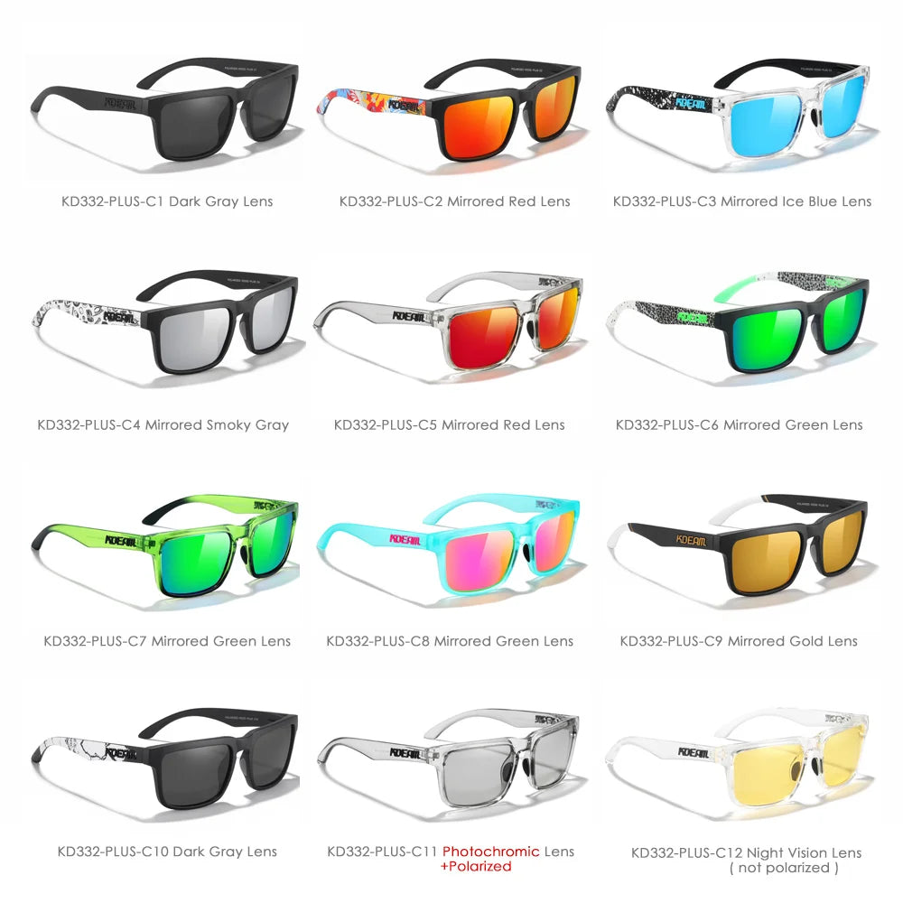 Sonnenbrille übergroß quadratisch polarisiert 64mm Angeln Herren