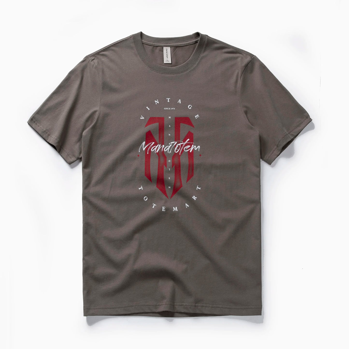 Herren T-Shirt mit Druck im Casual-Stil aus 100 Prozent Baumwolle