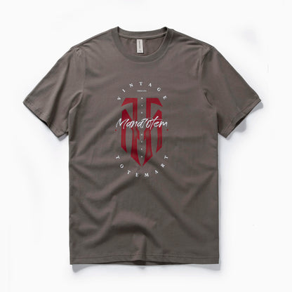 Herren T-Shirt mit Druck im Casual-Stil aus 100 Prozent Baumwolle